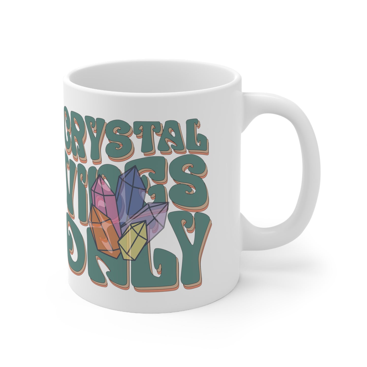 Crystal Vibes Only Mug