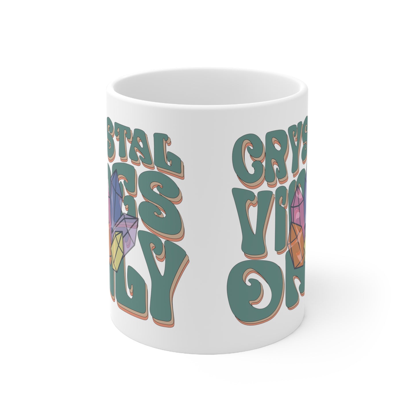 Crystal Vibes Only Mug