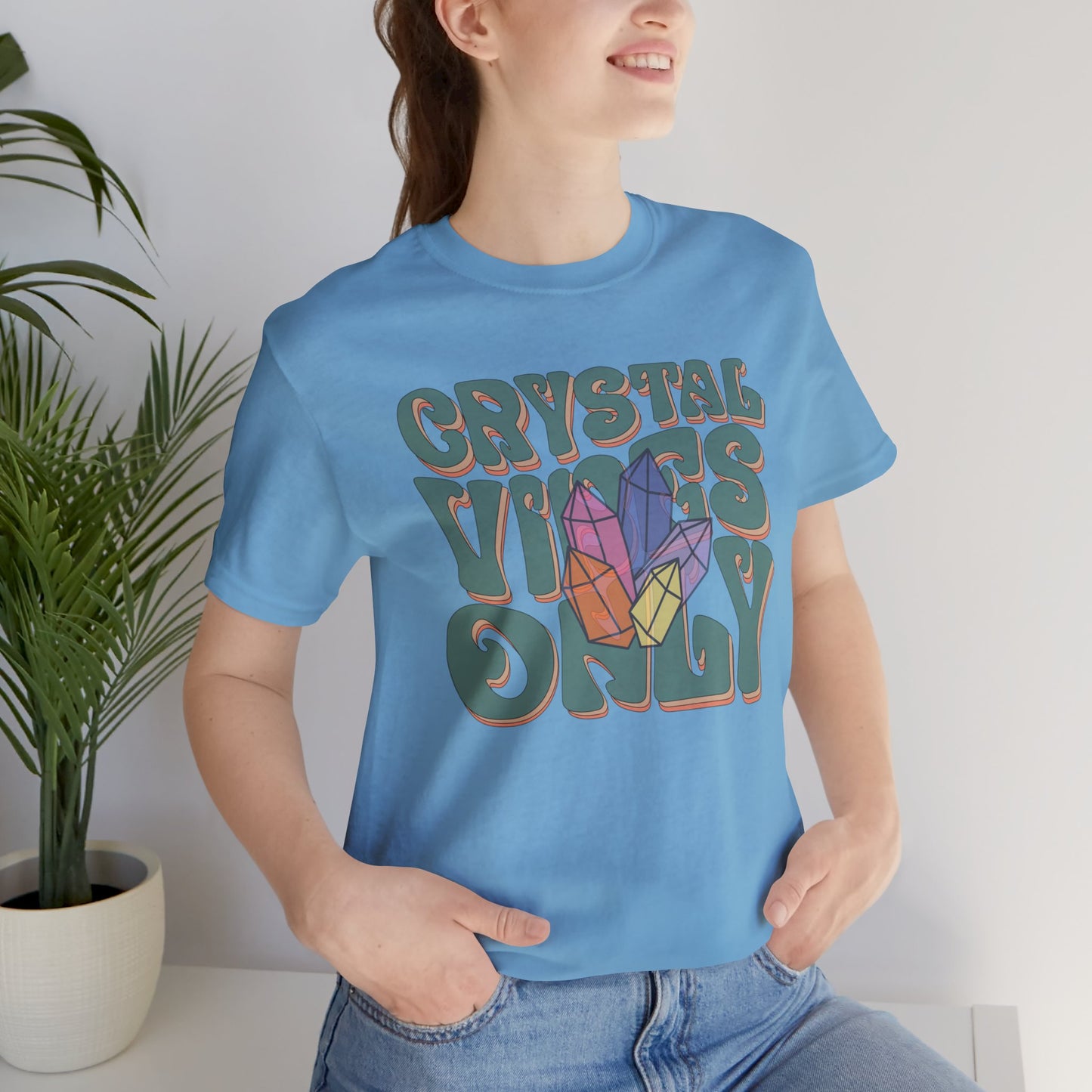 Crystal Vibes Only Tee