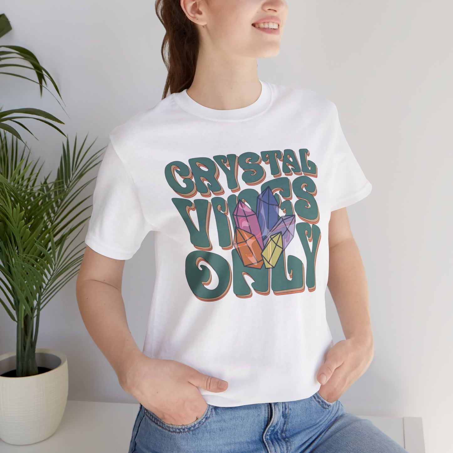 Crystal Vibes Only Tee