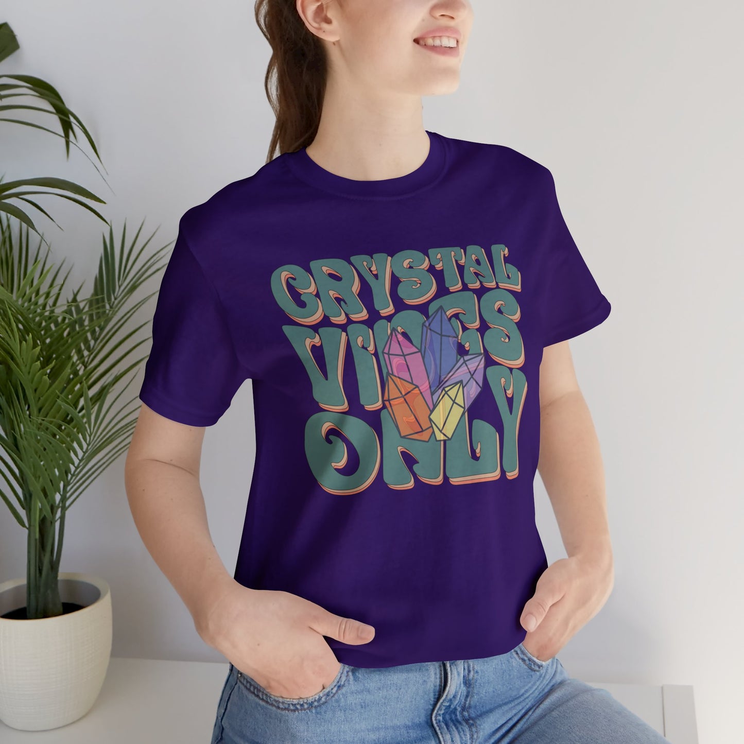 Crystal Vibes Only Tee