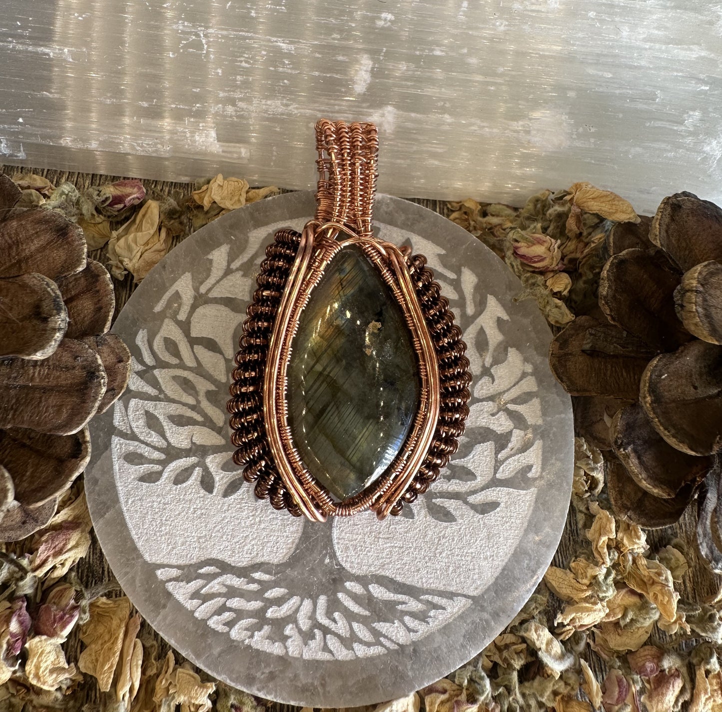 Labradorite Cab Pendant